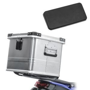 Aluminium Top Case Moto Bagtecs Gobi 36l Valise Alu + Coussin de dossier