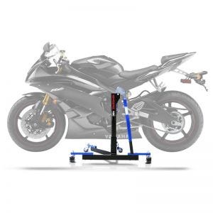 Lève moto centrale compatible avec Yamaha YZF-R6 03-05 bleu ConStands Power-Evo
