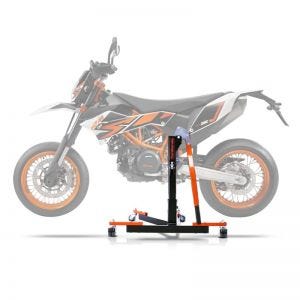 Zentralständer kompatibel mit KTM 690 SMC / R 08-16 orange Motorradheber ConStands Power-Evo