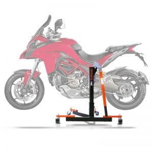 Zentralständer Ducati Multistrada V2 / S 2022 orange Motorradheber ConStands Power-Evo
