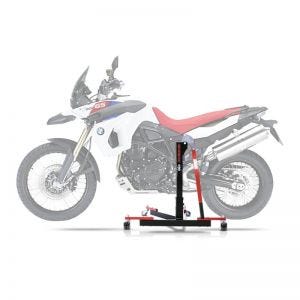 Lève moto centrale compatible avec BMW F 800 GS / Adventure 08-18 rouge ConStands Power-Evo