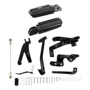 Forward control compatible with Harley Davidson Softail Street Bob 18-23 with footpegs Craftride VF4