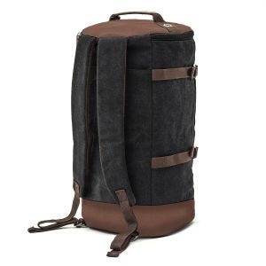Motorcycle Backpack Canvas Craftride MG1 Tail Bag 35L Vintage black/brown DPL2