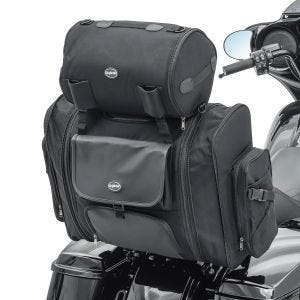 Sissybar bag motorcycle Craftride black DK294