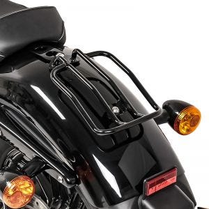Bagagedrager Solo Rack voor Harley Davidson Sportster 04-20 Craftride zwart