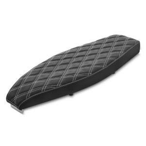 Platte zadel compatibel met Simson S50 S51 S70 Craftride VS6 zwart