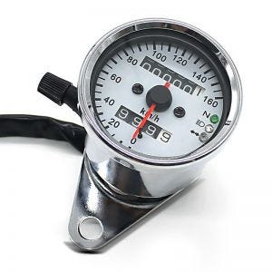 Motorcycle Tachometer Speedometer Craftride CMS chrome