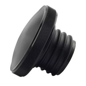 CNC left hand thread fuel cap compatible with Harley Davidson Breakout / 114 fuel cap Craftride TS10 black