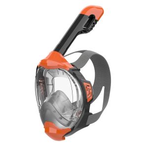 Snorkel mask for children Cranit TM5 diving mask orange/black