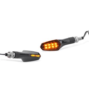 LED-signaler til motorcykel Lumitecs KP18 E-mark 2 stk. for- og bagud