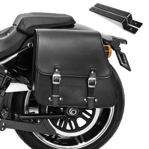 Satteltasche TM + Haltesatz für Harley Davidson Street 750 Craftride_1