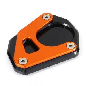 Prodloužení základny bočního stojanu pro KTM 390 Adventure 20-22 zvýšení podpěry bočního stojanu Motoguard FV5 černo-oranžová