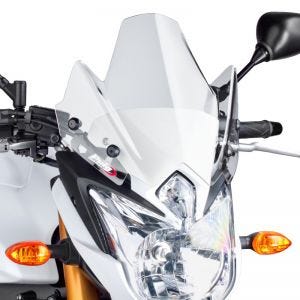 Meztelen kerékpárvédő Yamaha FZ8 10-16 tiszta szélvédőhöz Puig New Generation Sport 5872W