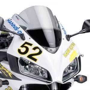 Racing Windscherm Z compatibel met Honda CBR 1000 RR Fireblade 04-07 rookgrijs Puig