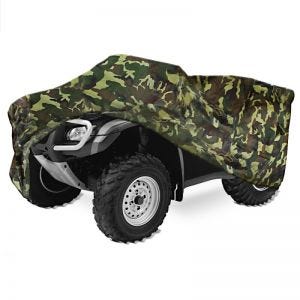 Quad bike cover XL Tarpaulin for ATV 300D in camouflage