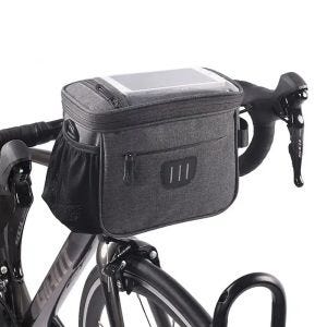 Bicycle handlebar bag 5 liters Tourtecs GG9 bicycle bag black