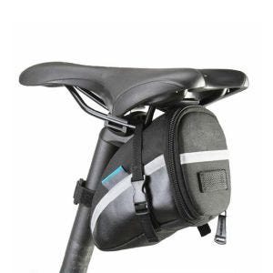 Bicycle saddle bag 1.2 liter Tourtecs GG12 bicycle bag black