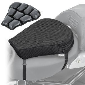 Motorbike Mesh Air cushion Tourtecs Air M LA1 Comfort seat cushion in black
