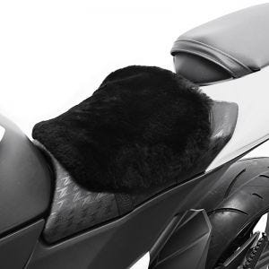 Motorcycle Cushion Seat Pad Sheepskin Tourtecs, 22 x 29 cm