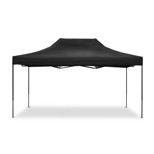 Pavillion 3x4,5m foldable / Racing tent Tourtecs for the racetrack black