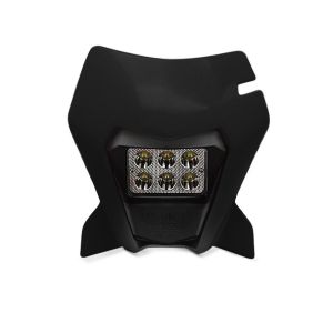LED Scheinwerfer mit Lampenmaske für KTM 690 SMC/ R 19-21 Xdure ECE schwarz MB5_1