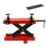 Hebebühne Motorrad ConStands Mini-Lift Scherenheber inkl. Gummimatte bis 500kg in rot_1
