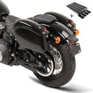 Motorrad Seitenkoffer Set Craftride Nebraska 12Ltr inkl. Haltesatz_1