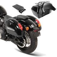Topcase Set für Kawasaki EN 500 / VN-15 mit Seitenkoffer MG2 Craftride_1