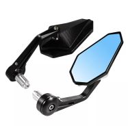 Bar end mirror compatible with Benelli 402 S / 752 S Craftride RL1 pair black