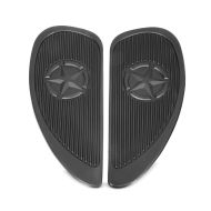 Tank Knee Pad compatible with Triumph America / LT / Legend TT Craftride PD2 black