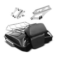 Top Case Razor für Harley CVO Street Glide 14-20 mit Docking Rack Gepäck-Grill Craftride_1