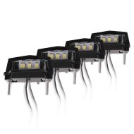 Sada 4 světel SPZ motocyklu Zaddox T1 LED osvětlení SPZ