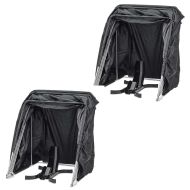 2x sarja ZP2 moottoripyörän autotalli XXL + keinuvipu Motoguard ST9000