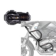 Set: LED Scheinwerfer für BMW R 1200 GS / Adventure 04-13 Hauptscheinwerfer mit ECE Lumitecs QL2 + Sturzbügel Set L2 für BMW R 1200 GS 08-12 oben und unten Schutzbügel_1