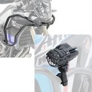 Set: Verkleidungsschutzbügel XL für Yamaha Tenere 700 19-21 Motoguard Tank-Sturzbügel oben + LED Zusatzscheinwerfer Set für Yamaha Tenere 700 Lumitecs S22X_1