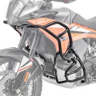 Paramotore Set compatibile con KTM 790 / 890 Adventure 23-24 SH26 crashbar alto e basso nero