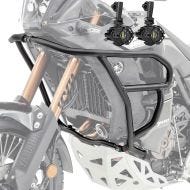 Set Sturzbügel oben + Zusatzscheinwerfer passend für Yamaha Tenere 700 World Raid 22-24 Nebelscheinwerfer Motoguard HG16
