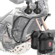 Set Sturzbügel + Zusatzscheinwerfer + Sturzbügeltasche passend für Yamaha Tenere 700 World Raid 22-24 Motoguard HG15