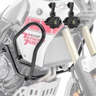 Set Sturzbügel + Zusatzscheinwerfer passend für Yamaha Tenere 700 19-24 Nebelscheinwerfer Motoguard MK12