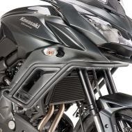 Motocyklová ochranná lišta kompatibilní s Kawasaki Versys 650 15-24 ochranná lišta Puig 7773N černá