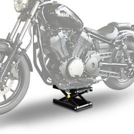 Motorcycle lift ConStands Mid-Lift L black-red for Harley Rocker/C Softail Bad Boy/Blackline/Custom/Deluxe/Deuce 