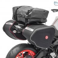 Set Motorrad Satteltaschen Bagtecs RF1 Seitentaschen 40-60 Liter und Rucksack Dry Bag HX2 35 Liter_1