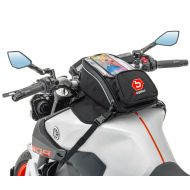 Motorrad Handyhalterung SH2 Set mit Bluetooth Intercom ID6 und Tankrucksack MR4 Tourtecs_1