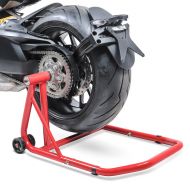Single swing arm paddock stand Ducati Hypermotard 821 13-15 ConStands Single-Classic red