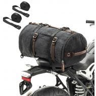 Rucksack für Harley Davidson Softail Slim / Springer Hecktasche Craftride VG8 inkl. Spanngurte schwarz_0