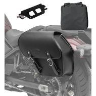 Satteltasche für Honda Rebel 500 CMX 17-22 mit Halter abnehmbar links Fargo 13l Craftride
