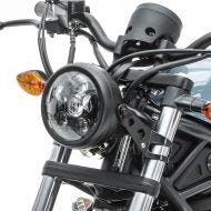 LED Scheinwerfer Set 5,75 Zoll für Harley Davidson Sportster 1200 CA / CB Custom schwarz Craftride C10_1