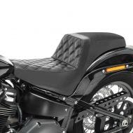 Doppel Sitzbank für Harley Softail Low Rider / S 18-21 Duo Sitz Craftride SP4 black_1