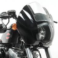 Lampenmaske für Harley Dyna Super Glide / Custom Lichtmaske Craftride Q1 klar_0