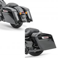 2x Seitenkoffer Stretched für Harley Davidson Touring Modelle 2014-2021 Craftride Spar-Set_1